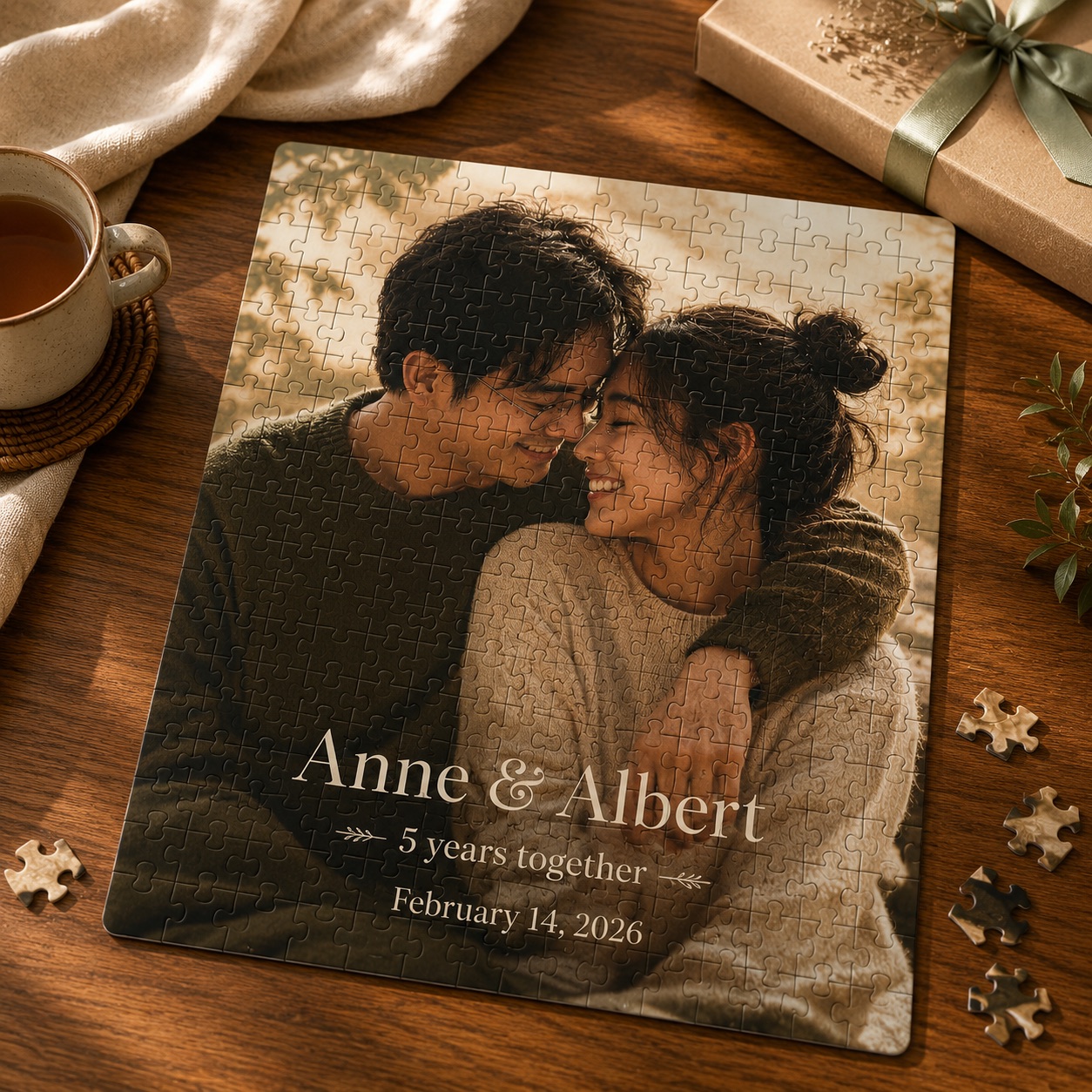 Personalized Photo Puzzle — 120 Pieces